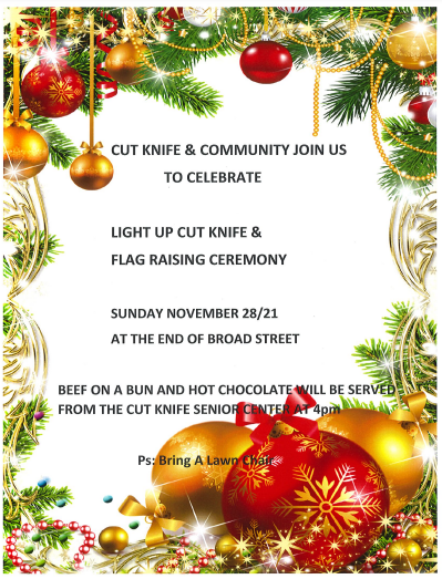 light up cut knife celebration event