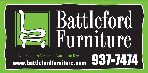 Battleford Furniture pole light sponsor