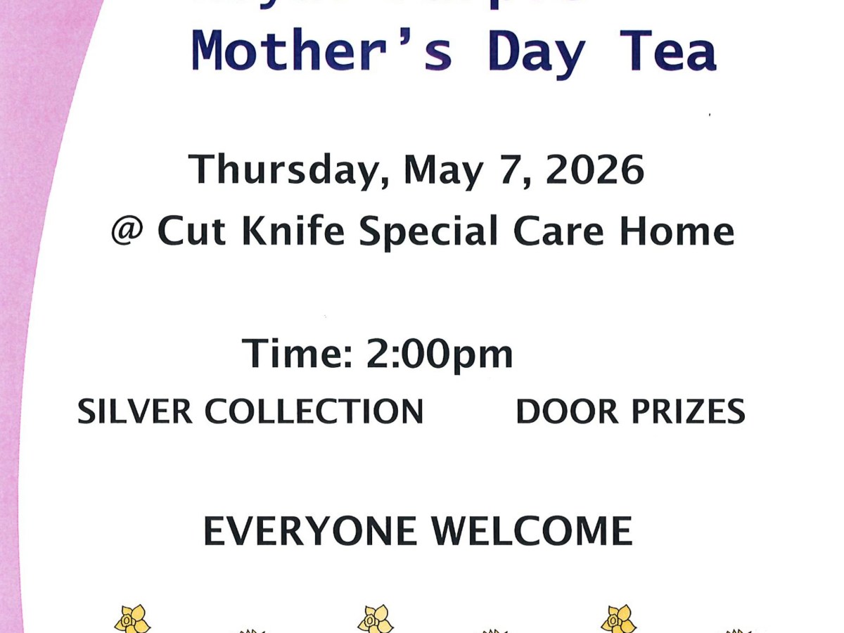 Cut Knife Royal Purple Mother’s Day Tea (May 7th)