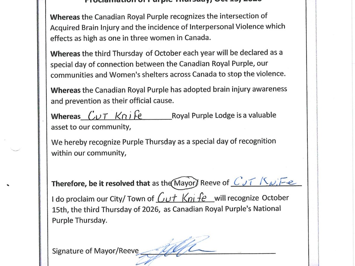 Proclamation of Purple Thursday, Oct 15, 2026